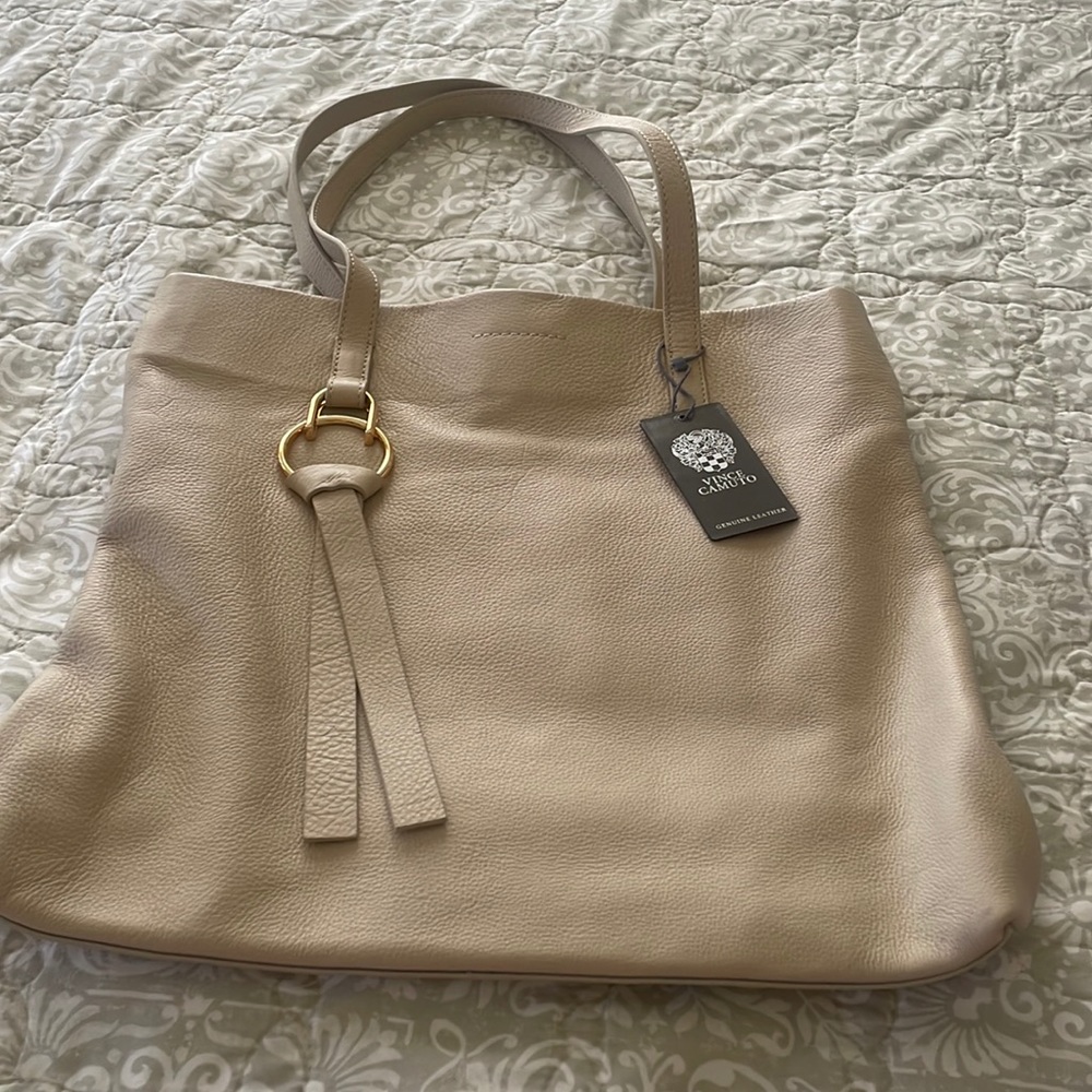Vince Camuto Beige Bag nwt